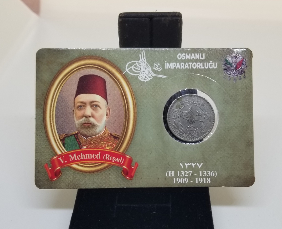 MEHMET REŞAT HAN DÖNEMİ KOLEKSİYONLUK NİKEL 10 PARA