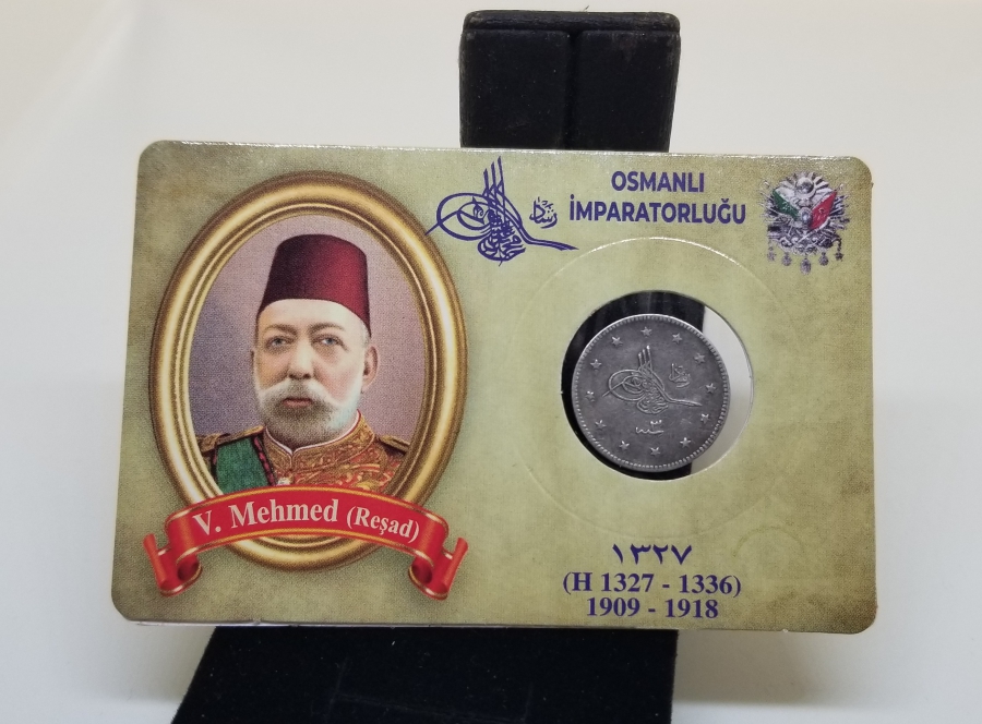SULTAN MEHMET REŞAD HAN DÖNEMİ GÜMÜŞ 2 KURUŞ MECİDİYE
