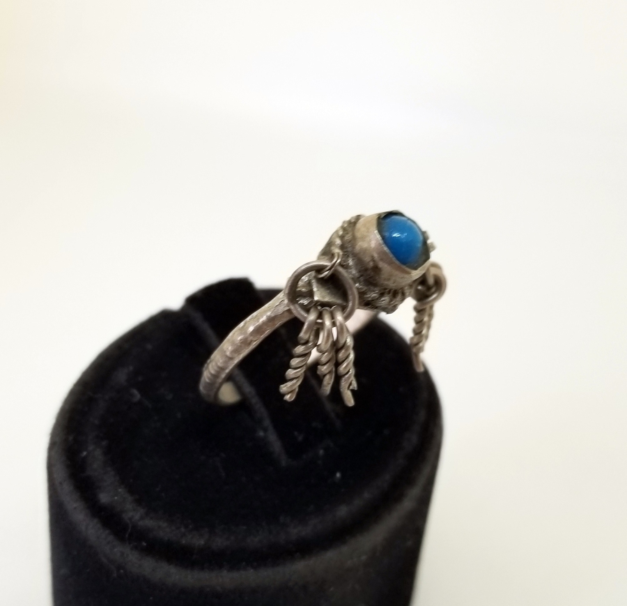 OSMANLI DÖNEMİ CİNGILLI GÜMÜŞ YÜZÜK