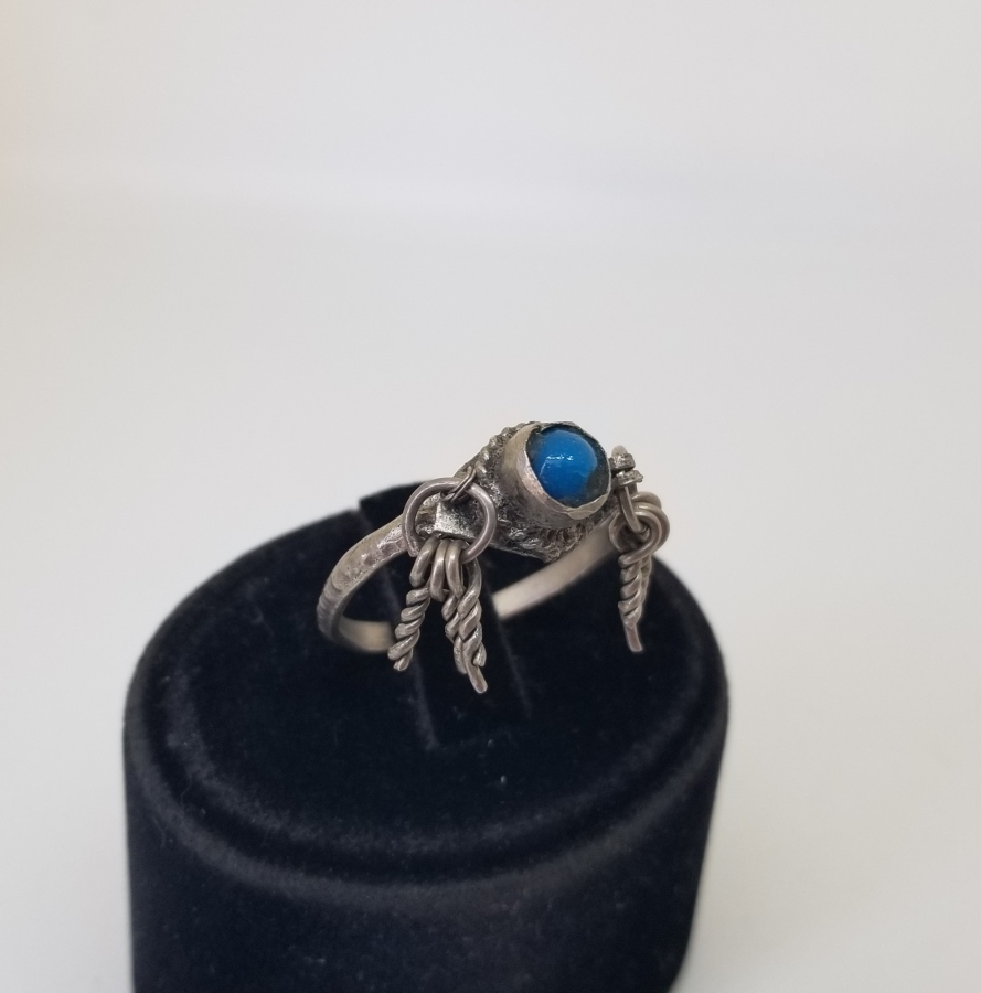 OSMANLI DÖNEMİ CİNGILLI GÜMÜŞ YÜZÜK