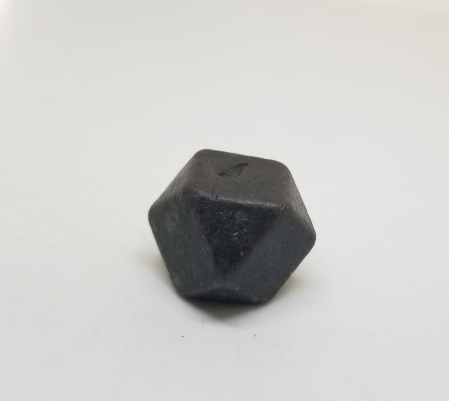 ÜZERİ DAMGALI NADİR TİPTE OSMANLI DÖNEMİ KÖŞELİ DİRHEM