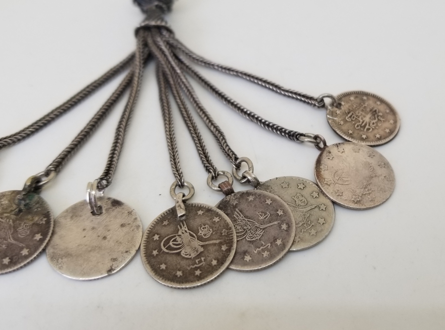 SALLAMALARINDA OSMANLI GÜMÜŞ PARALARI BULUNAN ANTİKA GÜMÜŞ PÜSKÜL