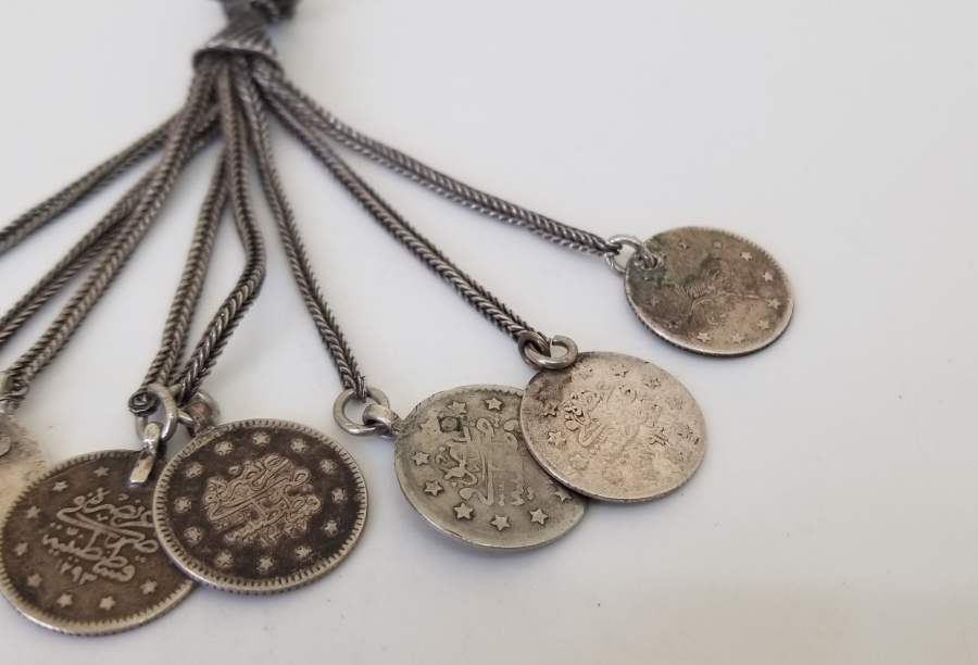 SALLAMALARINDA OSMANLI GÜMÜŞ PARALARI BULUNAN ANTİKA GÜMÜŞ PÜSKÜL