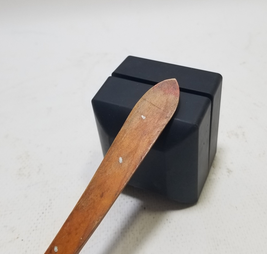 OSMANLI DÖNEMİ EL BOYAMA TAHTA KAŞIK