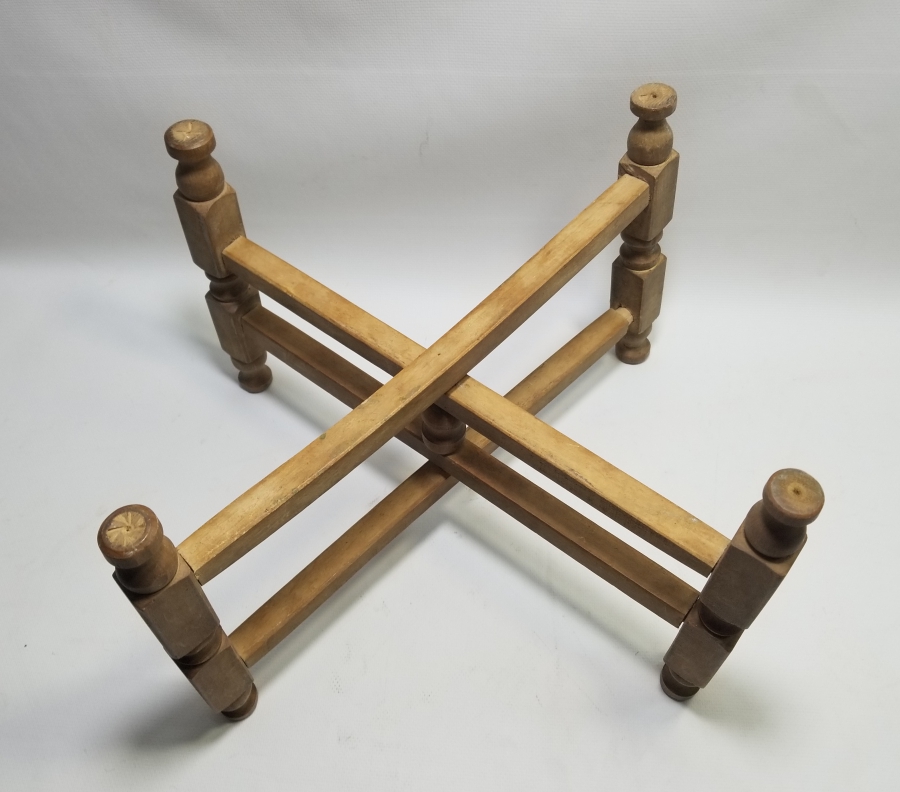 EL YAPIMI ANTİKA AHŞAP SORFA ALTLIĞI