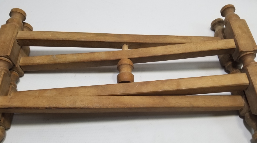 EL YAPIMI ANTİKA AHŞAP SORFA ALTLIĞI