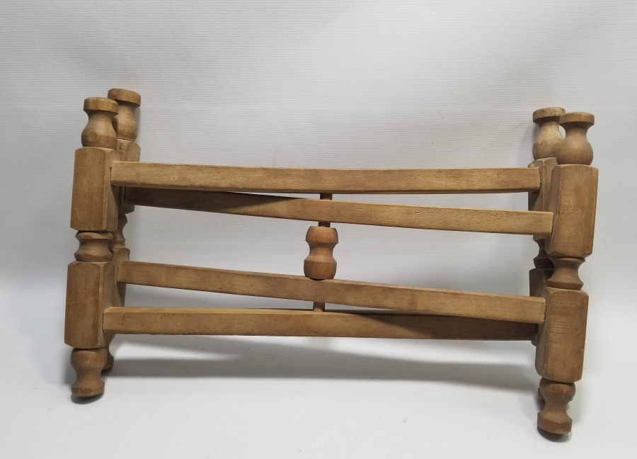 EL YAPIMI ANTİKA AHŞAP SORFA ALTLIĞI