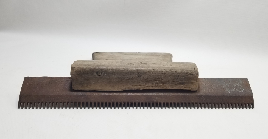 OSMANLI DÖNEMİ AHŞAP TUTMAÇLI YÜN TARAĞI