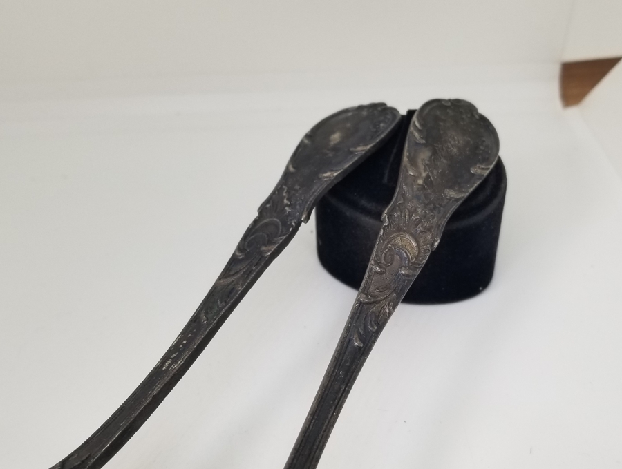 KABARTMA İŞÇİLİKLİ ANTİKA ÇİFT ÇATAL KAŞIK