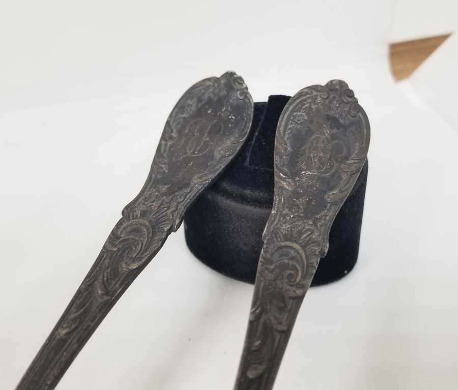 KABARTMA İŞÇİLİKLİ ANTİKA ÇİFT ÇATAL KAŞIK