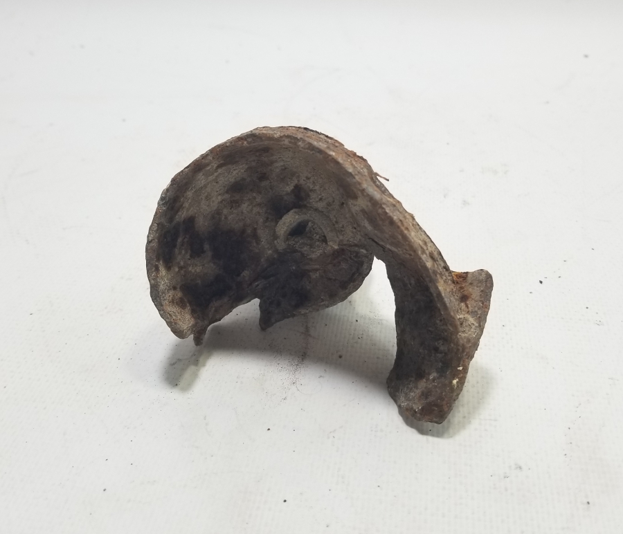 1. DÜNYA SAVAŞI DÖNEMİ NADİR TİPTE PATLAMIŞ FRANSIZ TOP MERMİSİ BAŞLIĞI