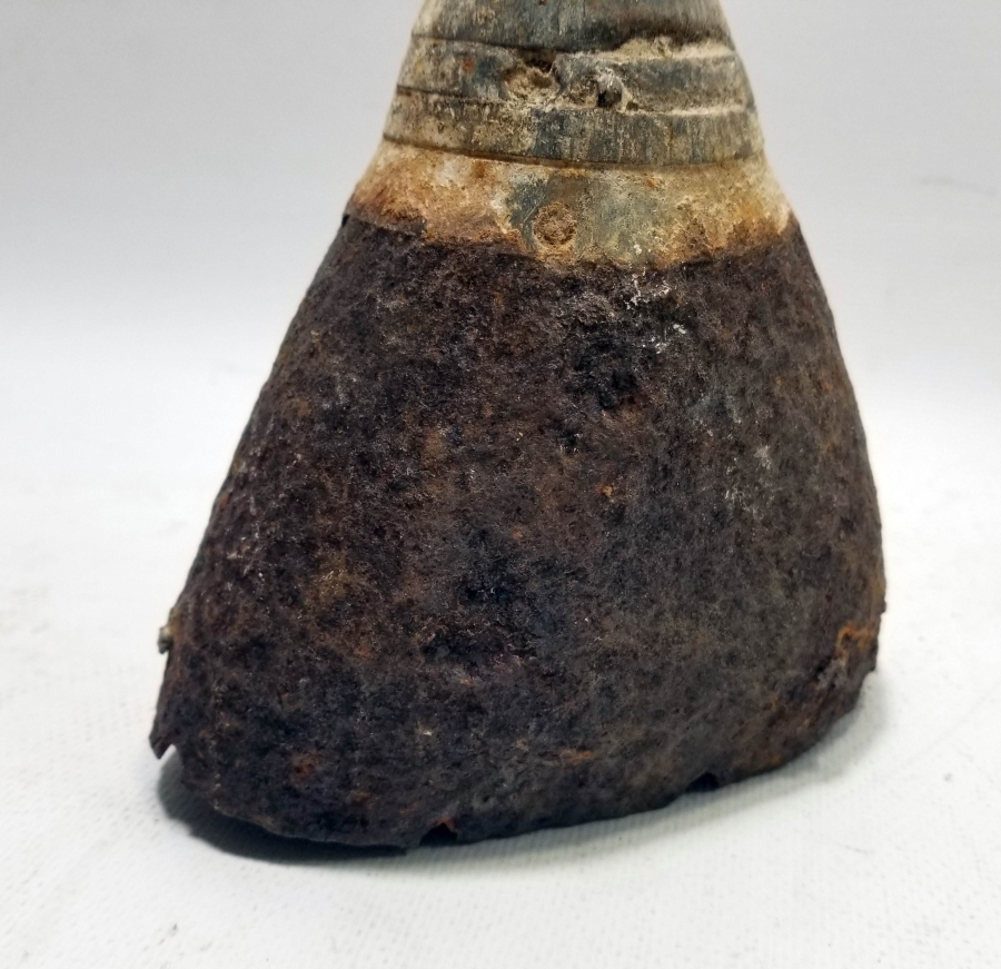 1. DÜNYA SAVAŞI DÖNEMİ NADİR TİPTE OSMANLI TOP MERMİSİ BAŞLIĞI