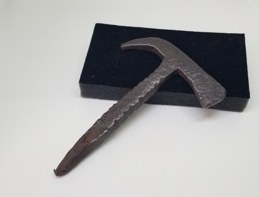 NADİR TİPTE OSMANLI DÖNEMİ TEBER FORMLU KAV ÇAKMAĞI