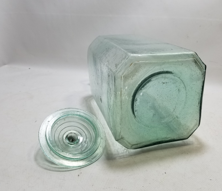 KOPARMA İŞÇİLİKLİ OSMANLI DÖNEMİ NADİR KAPAKLI ŞEKERCİ KAVANOZU