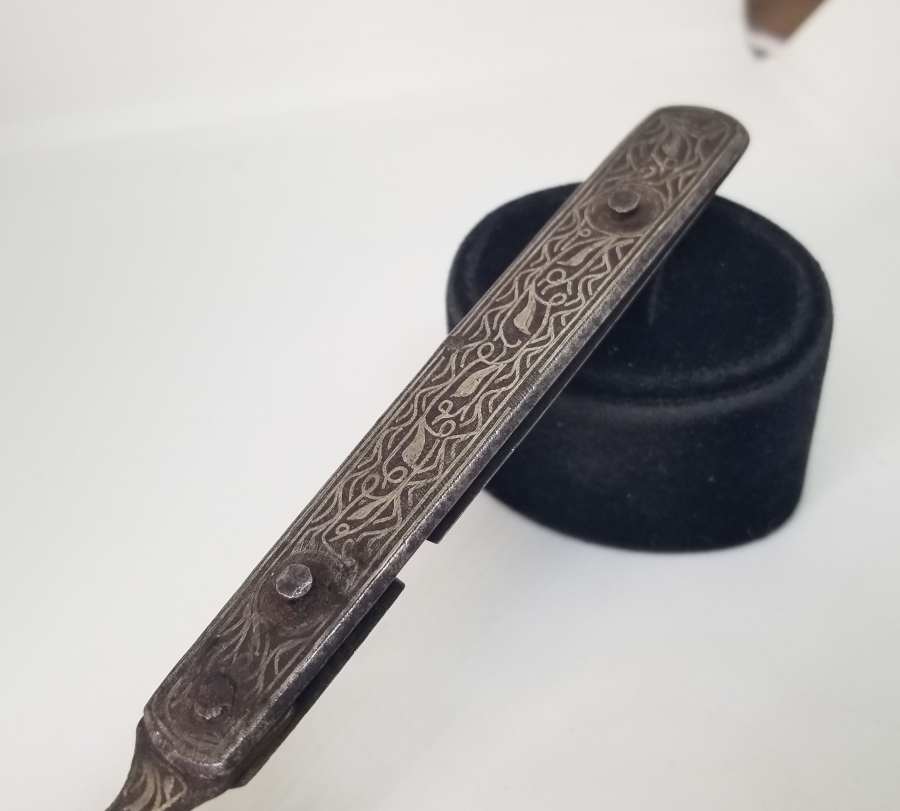 KOFGARİ İŞÇİLİKLİ OSMANLI DÖNEMİ NADİR TİPTE BURSA SEYAHAT KAŞIĞI