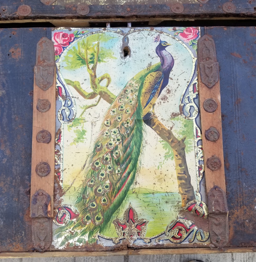 GALATA KULESİ VE TOPKAPI SARAYI SAAT KULESİ GÖRSELLİ OSMANLI DÖNEMİ SANDIK