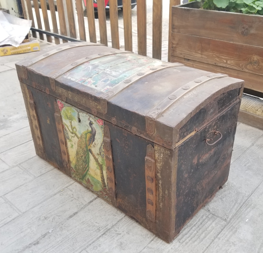 GALATA KULESİ VE TOPKAPI SARAYI SAAT KULESİ GÖRSELLİ OSMANLI DÖNEMİ SANDIK