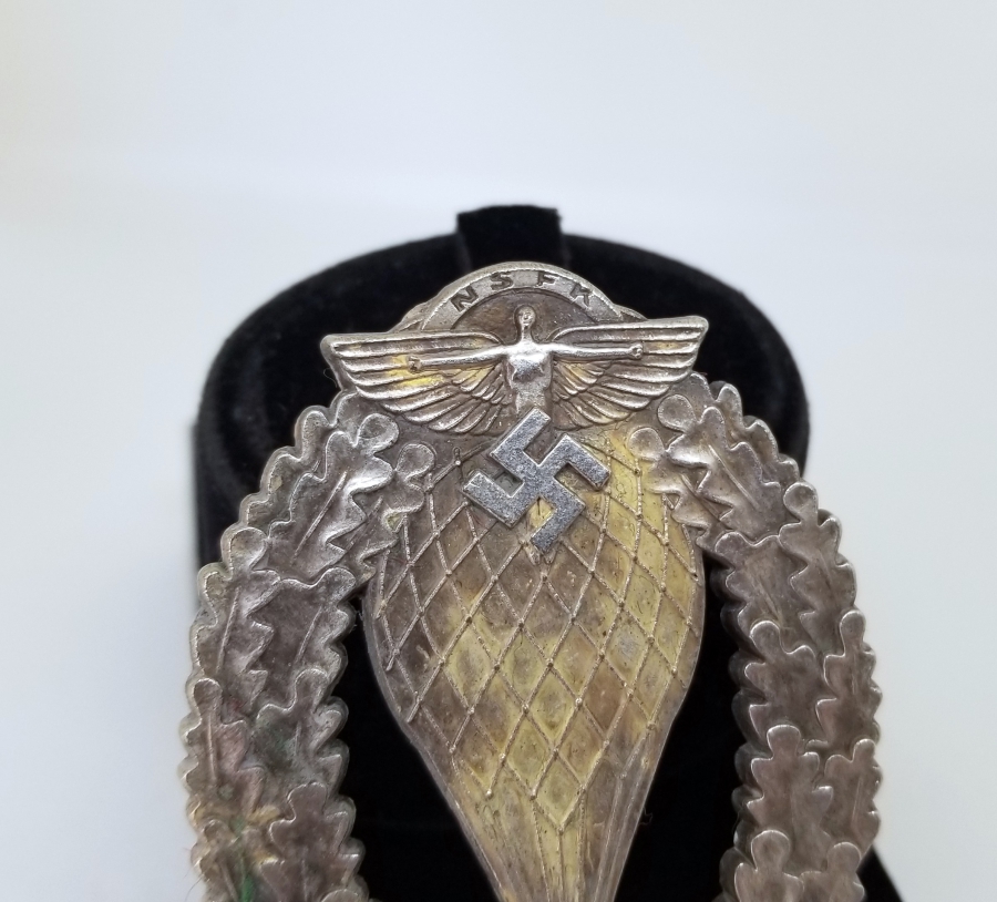 2. DÜNYA SAVAŞI DÖNEMİ NAZİ BALON BİRLİĞİ NADİR SUBAY BRÖVESİ