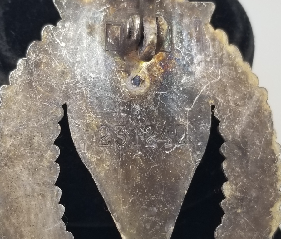 2. DÜNYA SAVAŞI DÖNEMİ NAZİ BALON BİRLİĞİ NADİR SUBAY BRÖVESİ