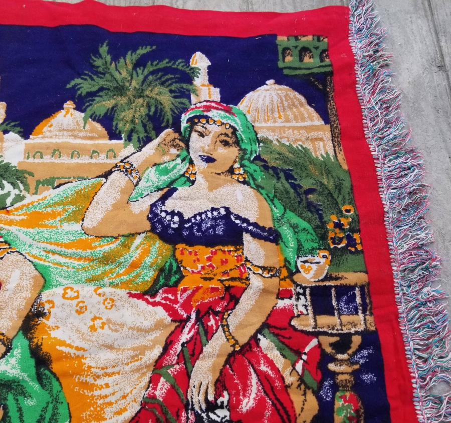 ANTİKA SARAY HAREMİ GÖRSELLİ DUVAR HALISI