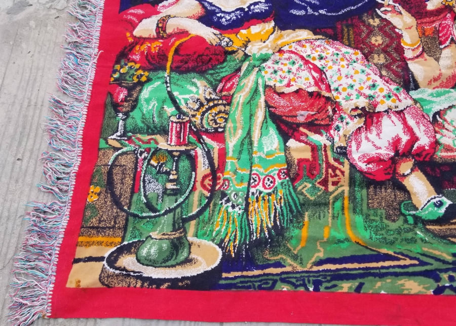 ANTİKA SARAY HAREMİ GÖRSELLİ DUVAR HALISI