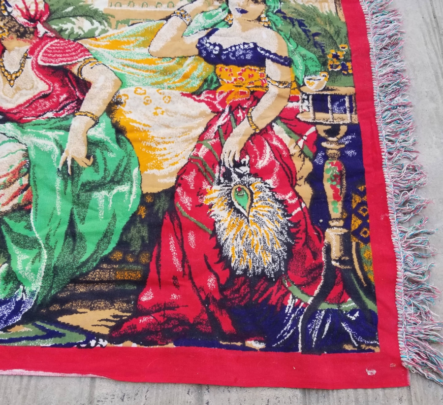 ANTİKA SARAY HAREMİ GÖRSELLİ DUVAR HALISI