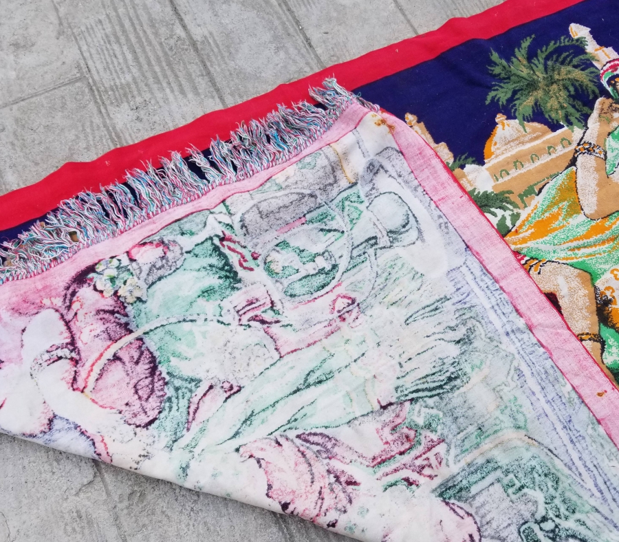 ANTİKA SARAY HAREMİ GÖRSELLİ DUVAR HALISI