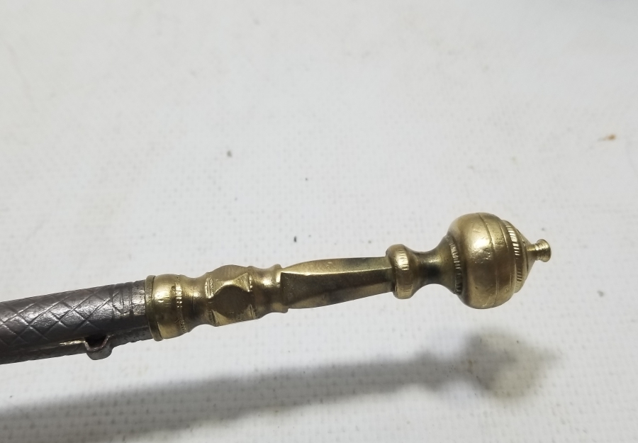 OSMANLI DÖNEMİ UCU LALE FORMLU NADİR MEVLEVİ SARIK MAŞASI - PAZARCI MAŞASI