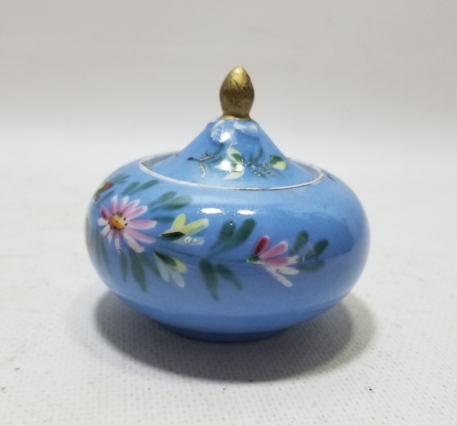 ÜZERİ EL BOYAMA İŞÇİLİKLİ OSMANLI DÖNEMİ PORSELEN HATTAT MÜREKKEPLİĞİ