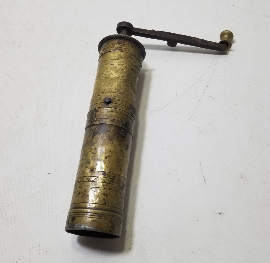 ÜZERİ USTA DAMGALI OSMANLI DÖNEMİ SÜLEYMANİYE KAHVE DEĞİRMENİ