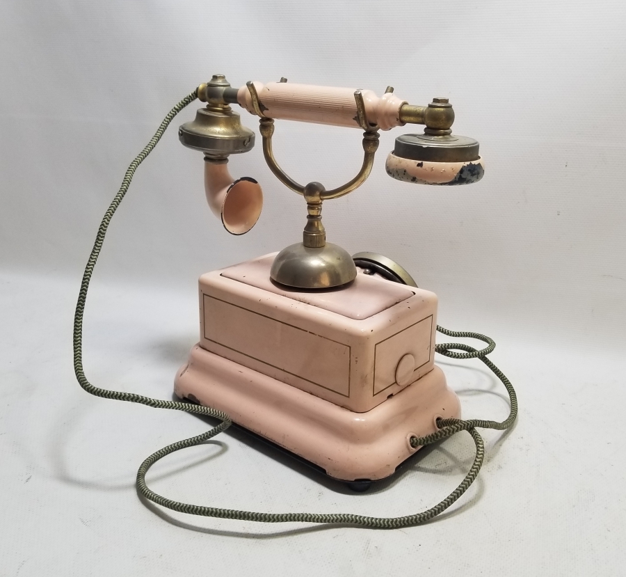 NADİR TİPTE ANTİKA ÇEVİRMELİ TELEFON