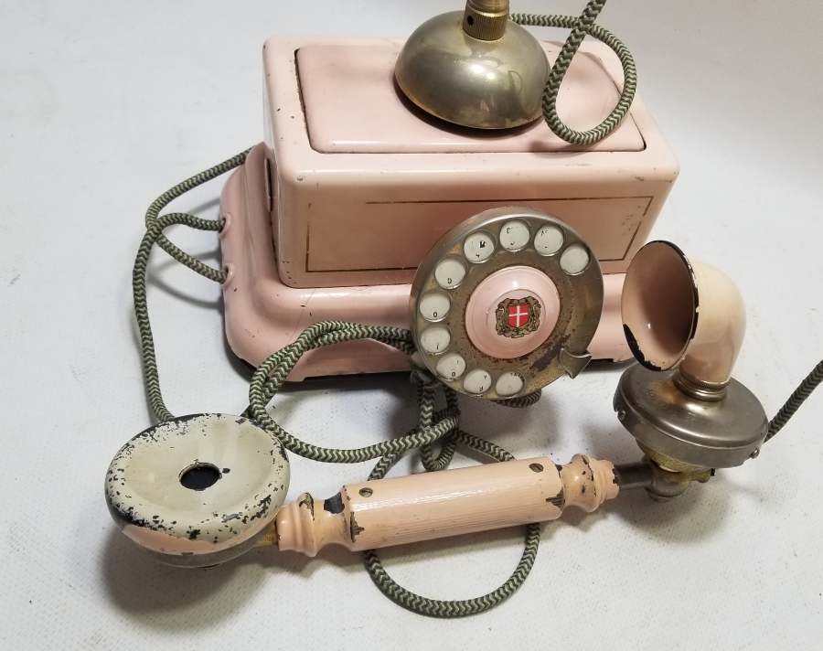 NADİR TİPTE ANTİKA ÇEVİRMELİ TELEFON