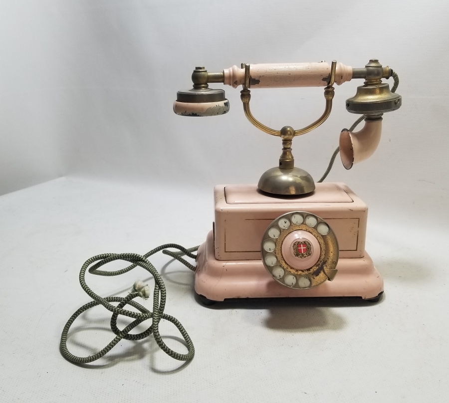 NADİR TİPTE ANTİKA ÇEVİRMELİ TELEFON