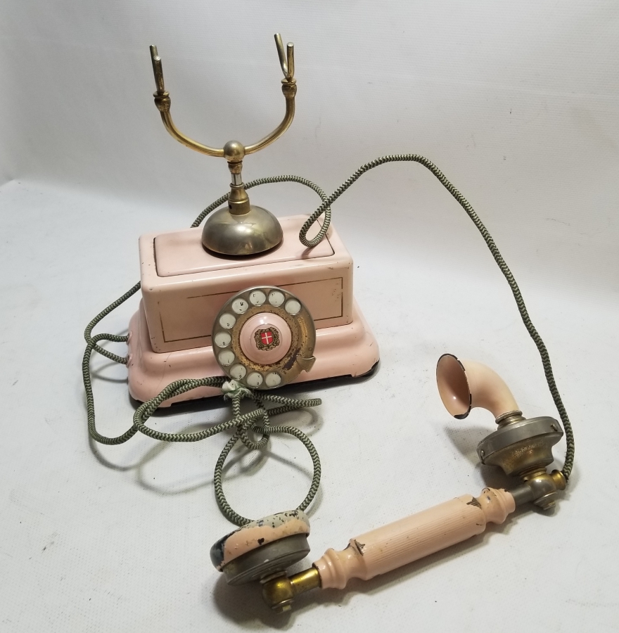 NADİR TİPTE ANTİKA ÇEVİRMELİ TELEFON