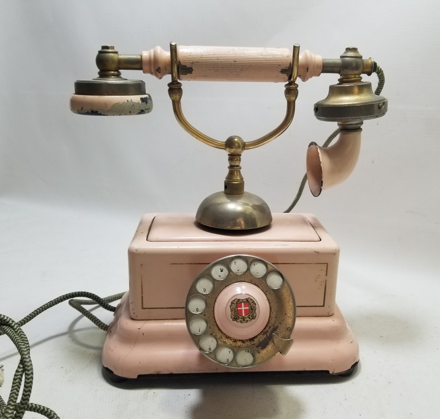 NADİR TİPTE ANTİKA ÇEVİRMELİ TELEFON