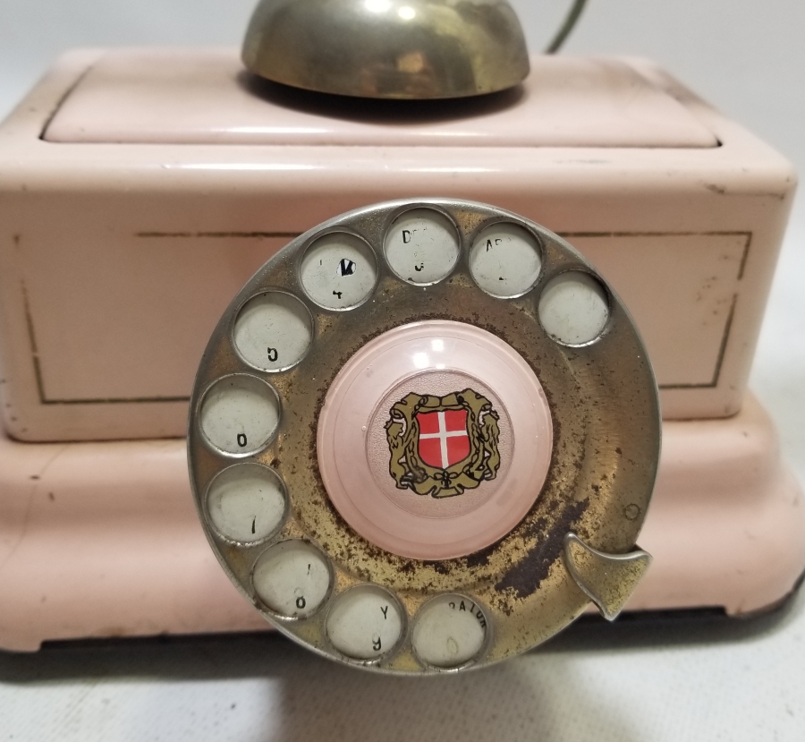 NADİR TİPTE ANTİKA ÇEVİRMELİ TELEFON