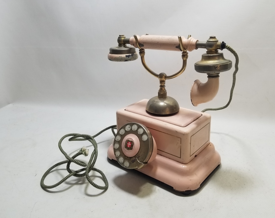 NADİR TİPTE ANTİKA ÇEVİRMELİ TELEFON