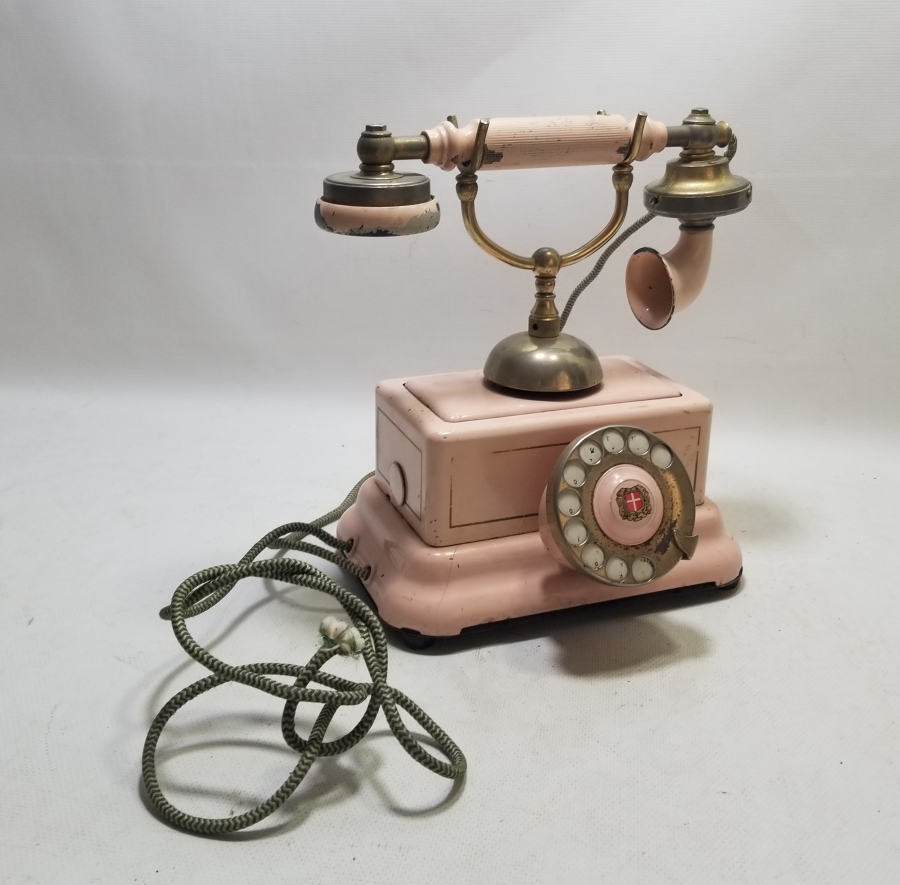 NADİR TİPTE ANTİKA ÇEVİRMELİ TELEFON