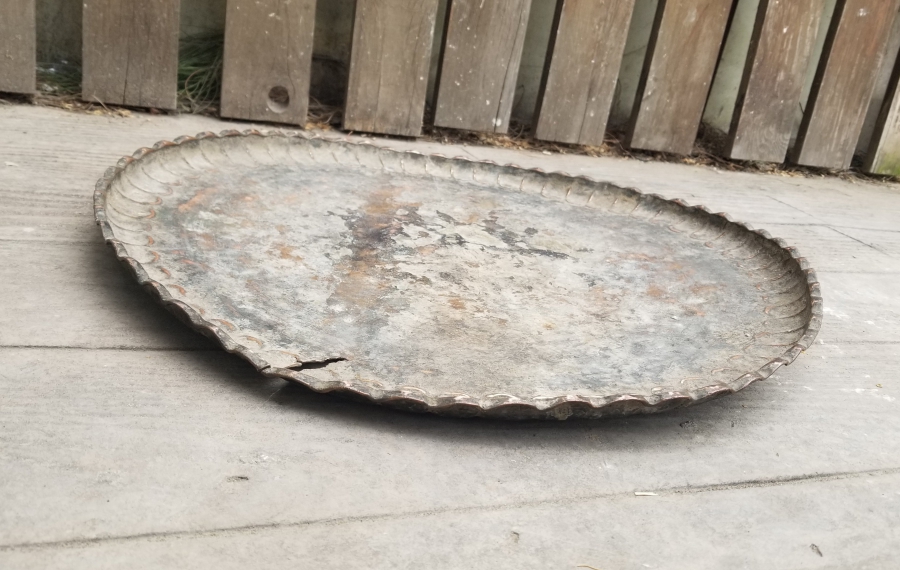 OSMANLI DÖNEMİ BÜYÜK BOY BAKIR ORTA SİNİSİ