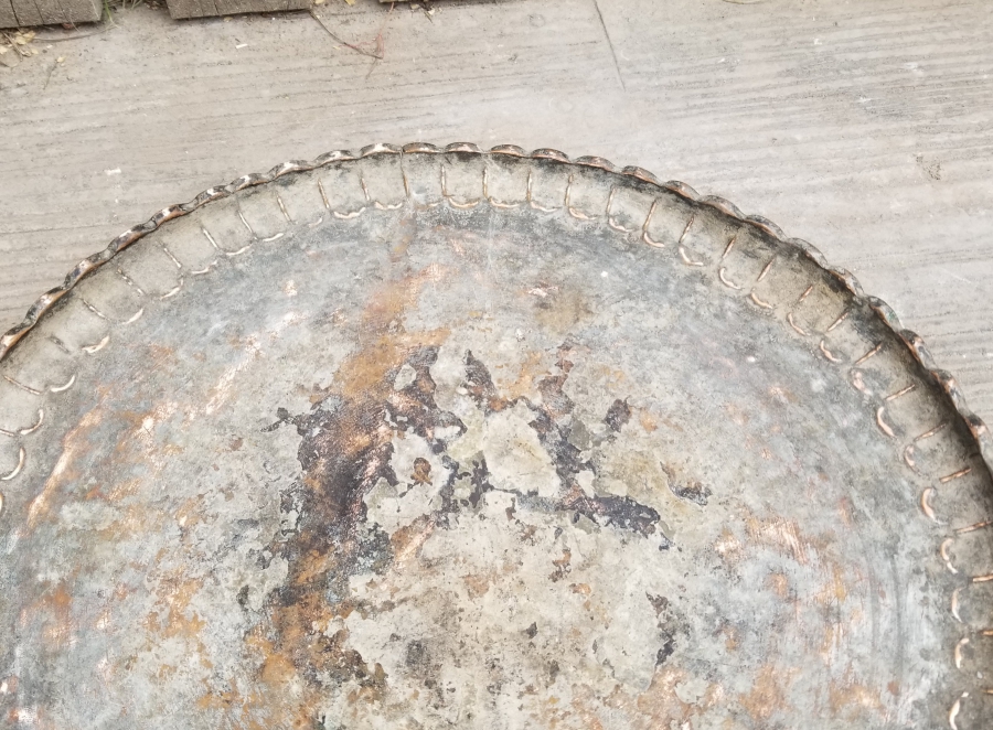 OSMANLI DÖNEMİ BÜYÜK BOY BAKIR ORTA SİNİSİ