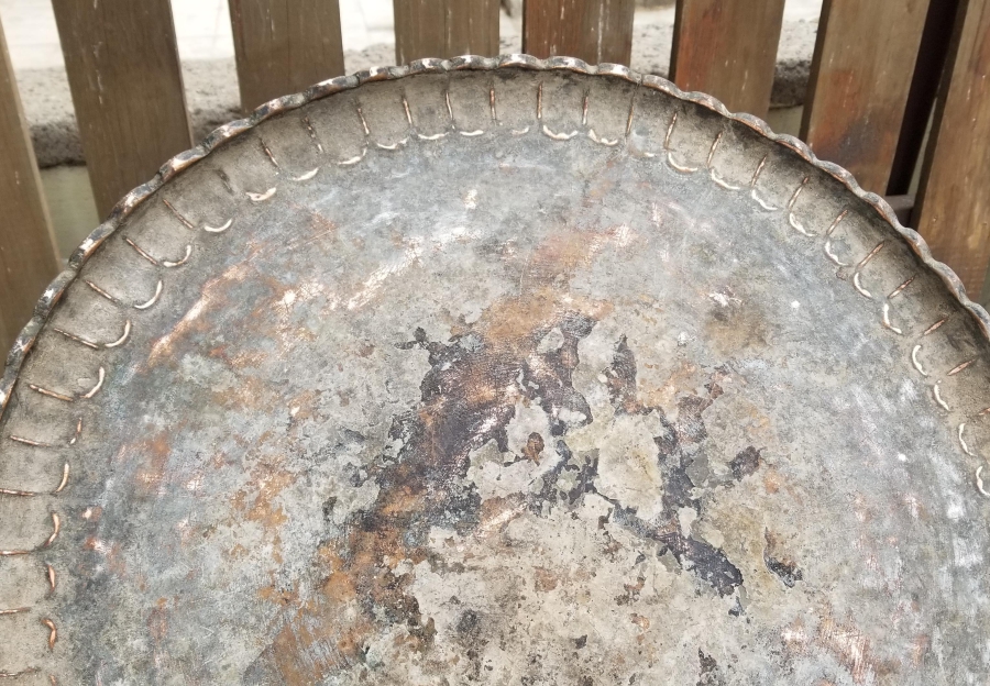 OSMANLI DÖNEMİ BÜYÜK BOY BAKIR ORTA SİNİSİ