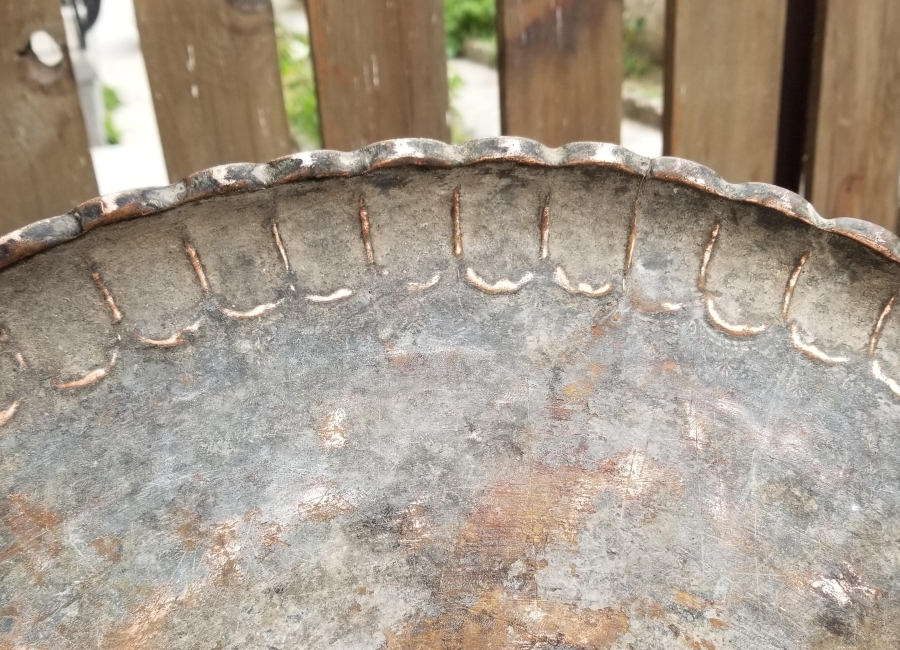 OSMANLI DÖNEMİ BÜYÜK BOY BAKIR ORTA SİNİSİ