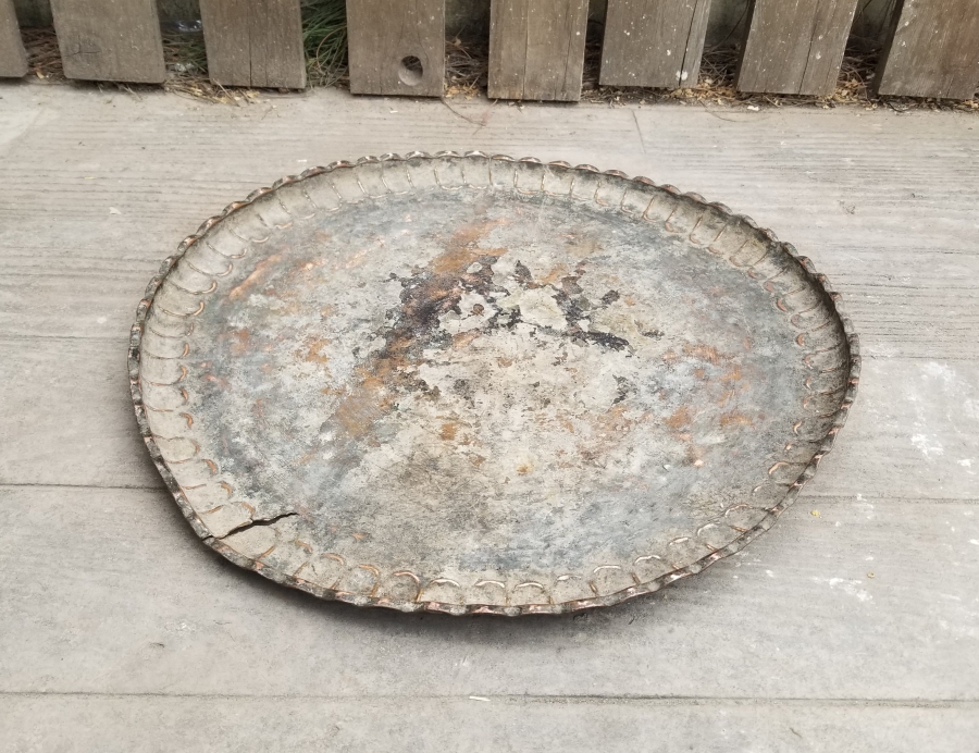 OSMANLI DÖNEMİ BÜYÜK BOY BAKIR ORTA SİNİSİ