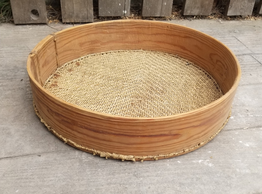 OSMANLI DÖNEMİ BAĞIRSAKTAN YAPILMIŞ NADİR ELEK