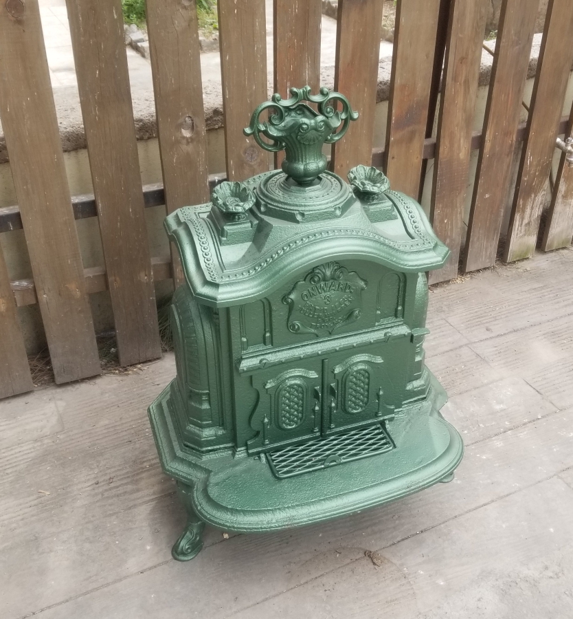 1900 BAŞLARI AMERİKAN YAPIMI NADİR SOBA