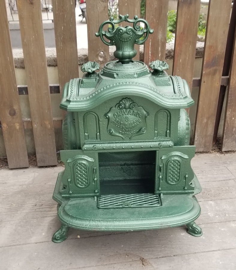 1900 BAŞLARI AMERİKAN YAPIMI NADİR SOBA