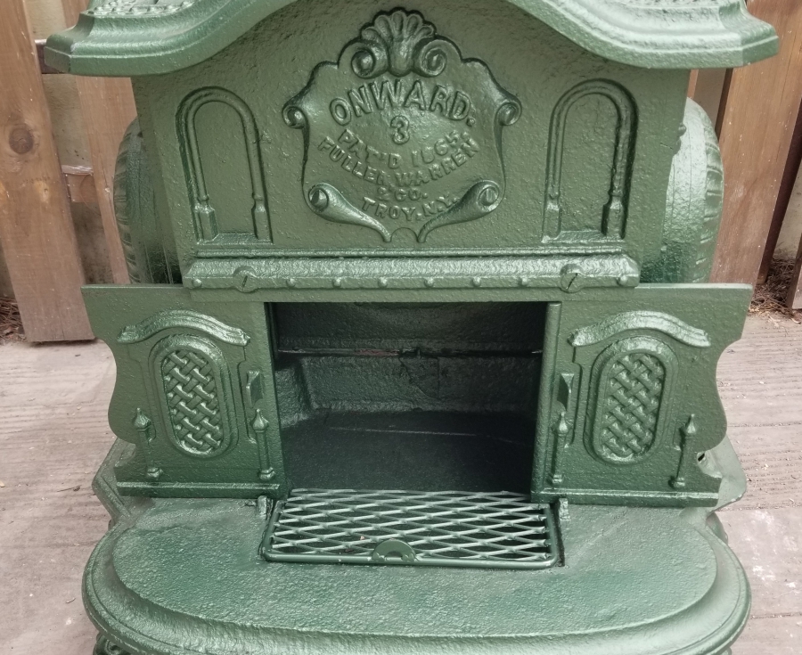 1900 BAŞLARI AMERİKAN YAPIMI NADİR SOBA