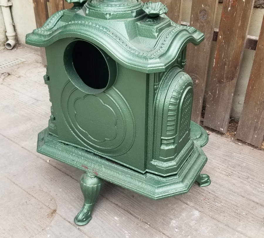 1900 BAŞLARI AMERİKAN YAPIMI NADİR SOBA