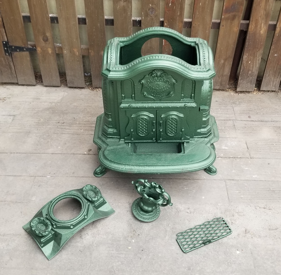 1900 BAŞLARI AMERİKAN YAPIMI NADİR SOBA