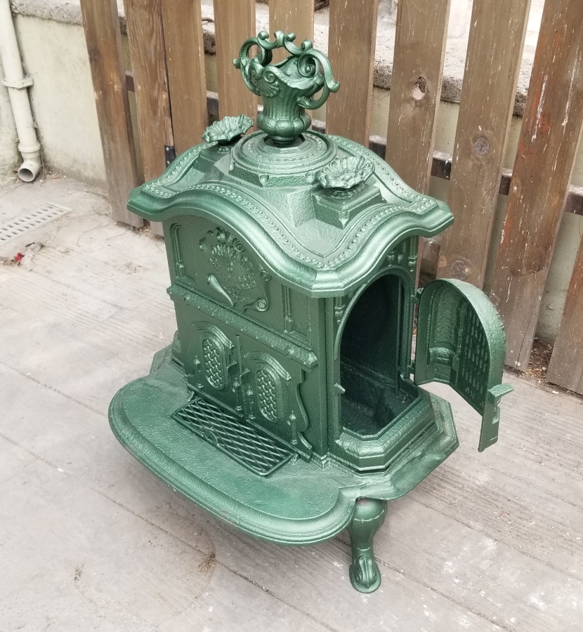 1900 BAŞLARI AMERİKAN YAPIMI NADİR SOBA